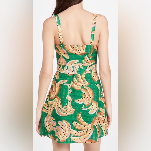 Farm Rio Raining Bananas Dress - Picture 2 of 5